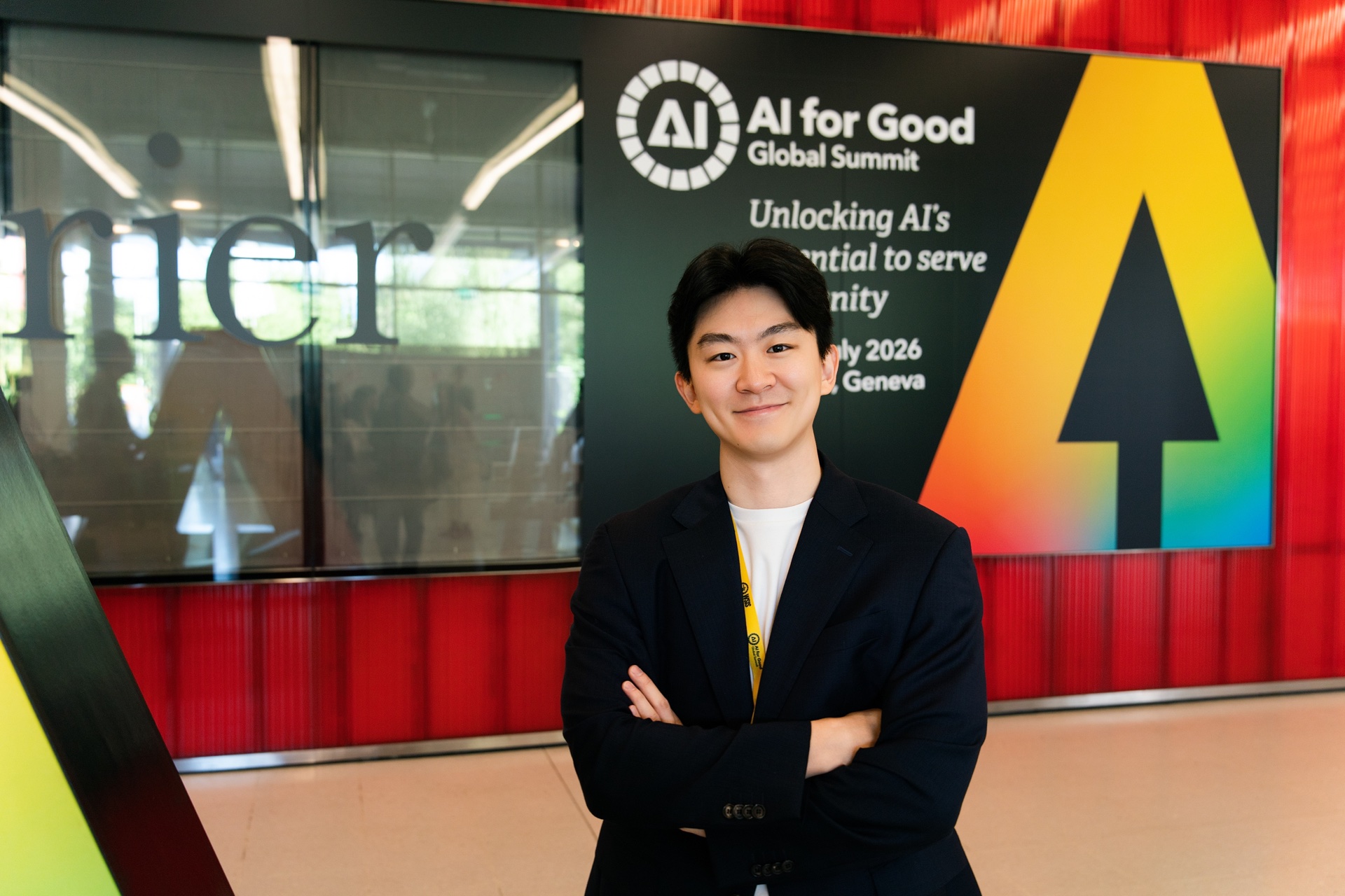 Proves K-edtech standing at the UN 'AI for Good' stage